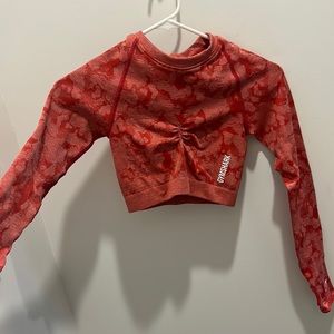 Gymshark adapt camo seamless long sleeve